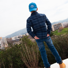 Kariertes Baumwoll-Overshirt TIMBERLAND 
                    JUNGE