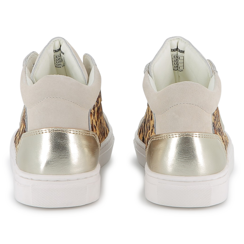 High-Top-Sneakers mit Schn&uuml;rung ZADIG & VOLTAIRE 
                        M&Auml;DCHEN