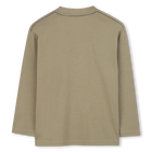 Lang&auml;rmeliges T-Shirt aus Jersey TIMBERLAND 
                    JUNGE