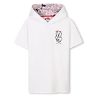 Baumwoll-Kleid mit Kapuze MARC JACOBS 
                    M&Auml;DCHEN