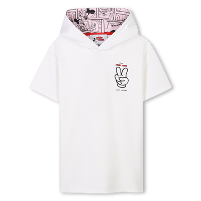 Baumwoll-Kleid mit Kapuze MARC JACOBS M&Auml;DCHEN