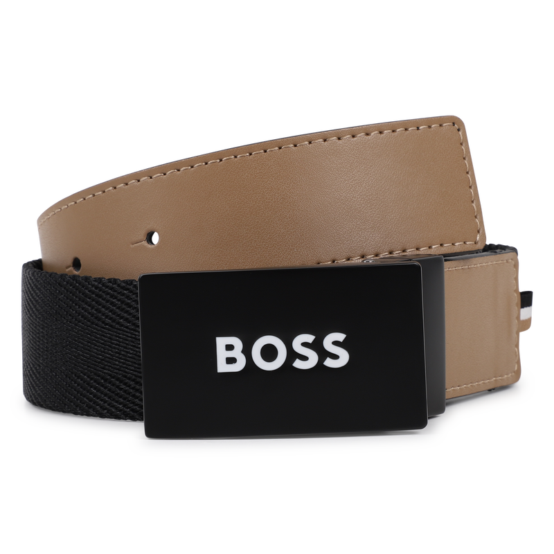 Reversibler gurt BOSS 
                        JUNGE