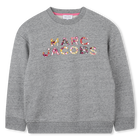 Sweatshirt aus Baumwollfleece MARC JACOBS 
                    M&Auml;DCHEN