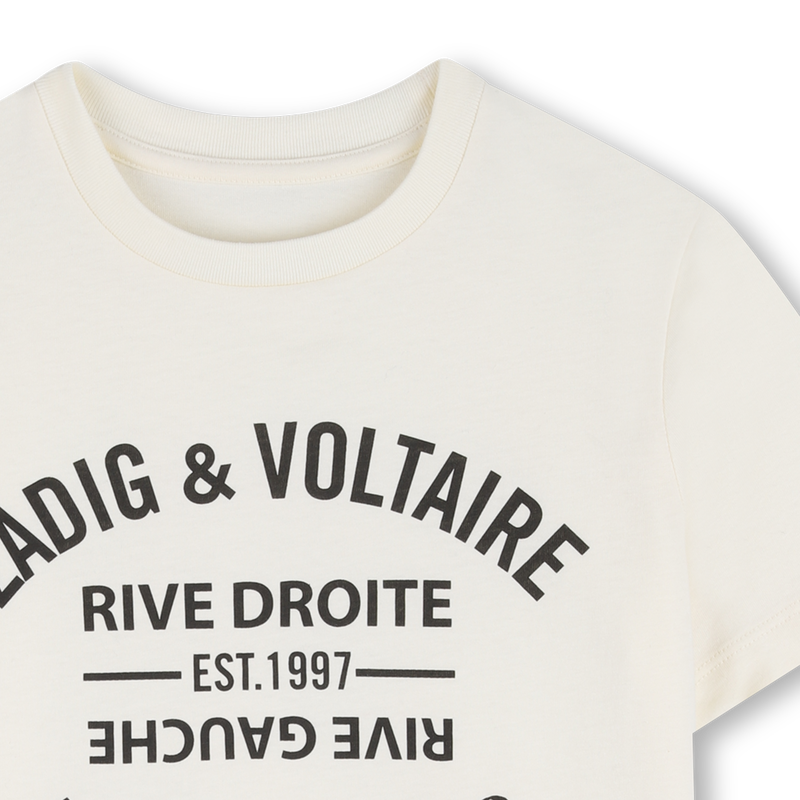KURZ&Auml;RMELIGES T-SHIRT ZADIG & VOLTAIRE 
                        UNISEX