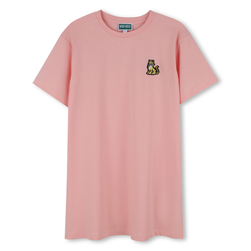 Kurz&auml;rmeliges Kleid KENZO KIDS 
                        M&Auml;DCHEN