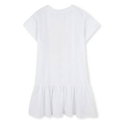 Kleid mit Volantbesatz KENZO KIDS M&Auml;DCHEN