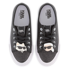 Low Sneakers zum Schn&uuml;ren KARL LAGERFELD KIDS 
                    M&Auml;DCHEN