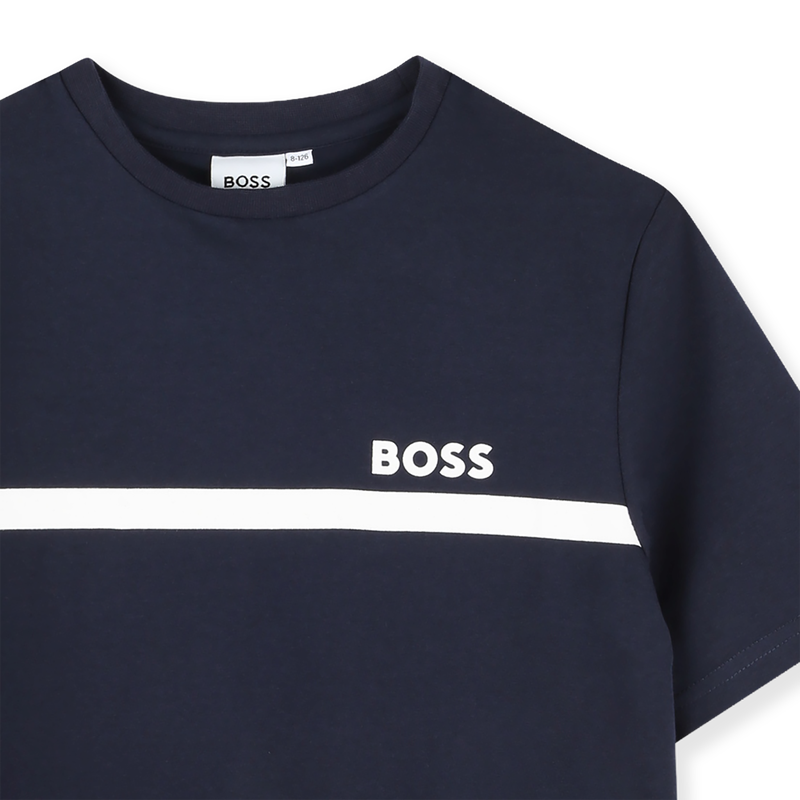 KURZ&Auml;RMELIGES T-SHIRT BOSS 
                        JUNGE