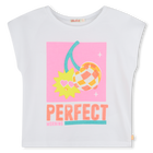 Bedrucktes Baumwoll-T-Shirt BILLIEBLUSH 
                    M&Auml;DCHEN