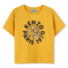 T-Shirt aus Baumwolle KENZO KIDS 
                    M&Auml;DCHEN