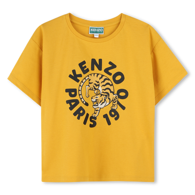 T-Shirt aus Baumwolle KENZO KIDS M&Auml;DCHEN