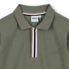Lang&auml;rmeliges Poloshirt BOSS 
                    JUNGE