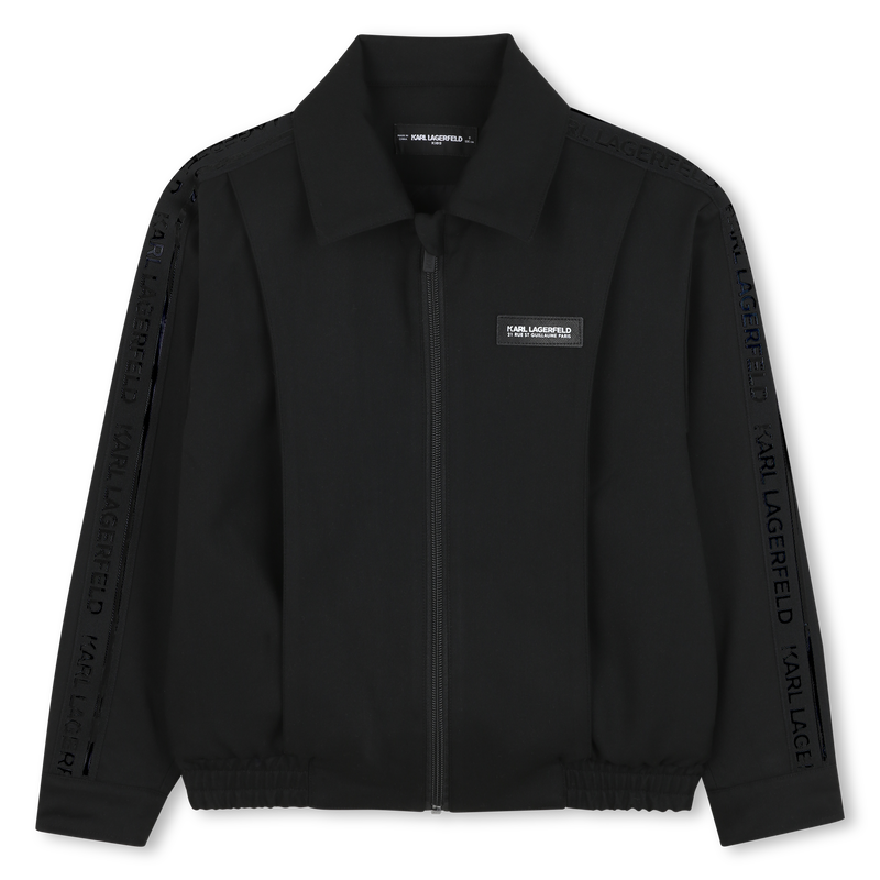 Jacke aus Twill KARL LAGERFELD KIDS 
                        JUNGE