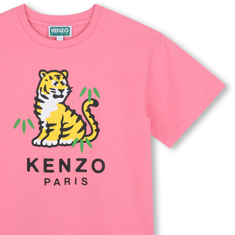 T-Shirt mit kurzen &Auml;rmeln KENZO KIDS 
                        M&Auml;DCHEN