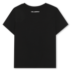Kurz&auml;rmeliges T-Shirt KARL LAGERFELD KIDS 
                    M&Auml;DCHEN
