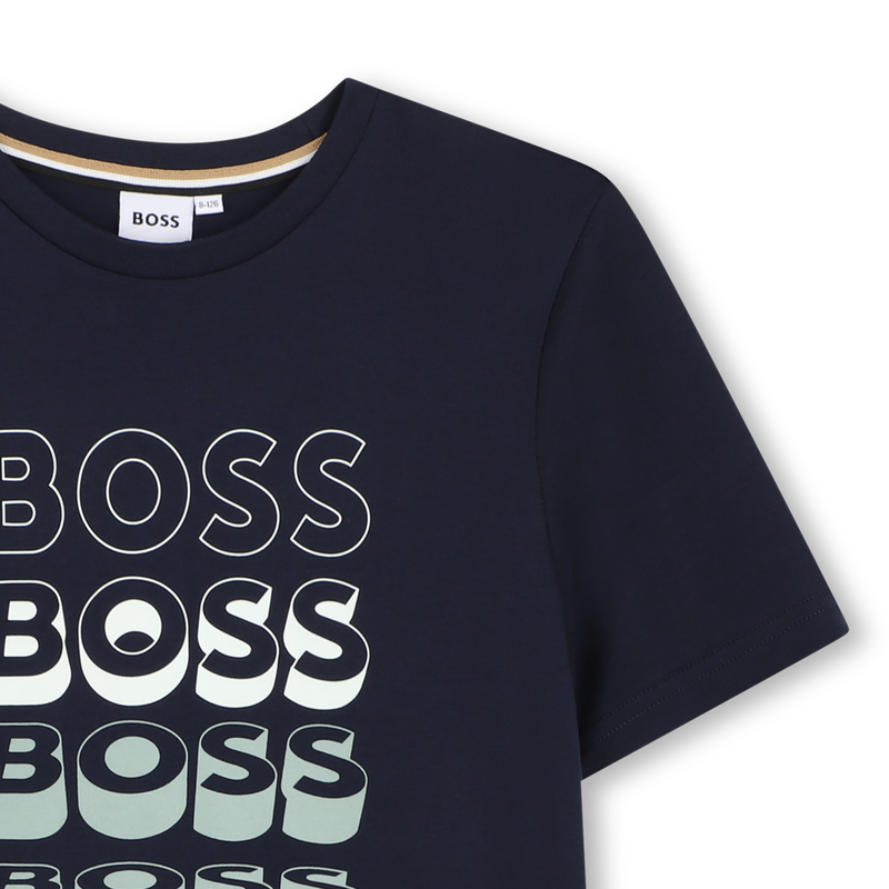 KURZ&Auml;RMELIGES T-SHIRT BOSS 
                        JUNGE