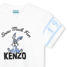T-Shirt mit kurzen &Auml;rmeln KENZO KIDS 
                    JUNGE
