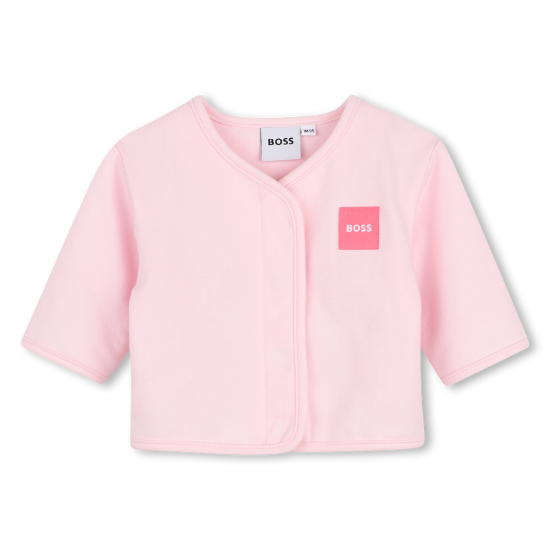 Hose, Cardigan und T-Shirt Set BOSS 
                        M&Auml;DCHEN