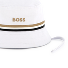 Bestickter Hut mit B&auml;ndern BOSS 
                    JUNGE