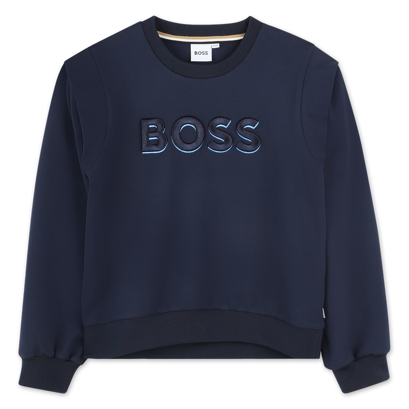 Sweatshirt mit Stickerei BOSS 
                        M&Auml;DCHEN