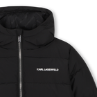 Steppjacke mit Kapuze KARL LAGERFELD KIDS 
                    JUNGE