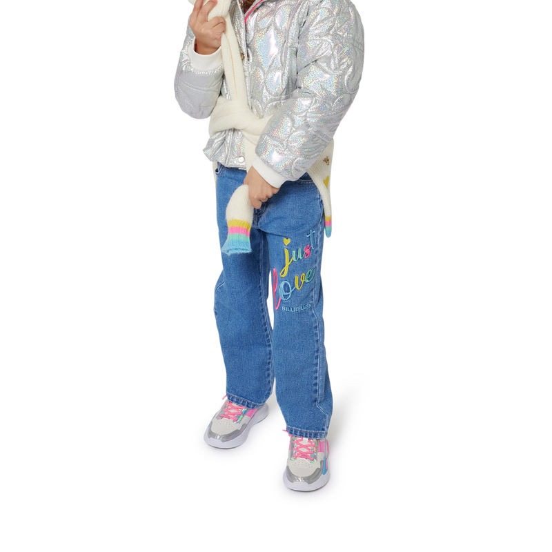 Kapuzenjacke mit Metallicoptik BILLIEBLUSH 
                        M&Auml;DCHEN