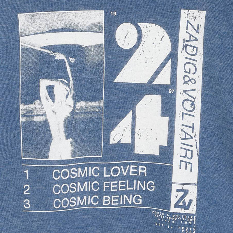 Kurzarm-T-Shirt ZADIG & VOLTAIRE 
                        M&Auml;DCHEN