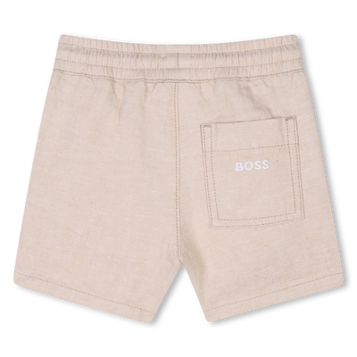 Shorts aus Leinen/Baumwolle BOSS JUNGE