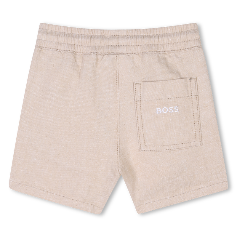 Shorts aus Leinen/Baumwolle BOSS 
                        JUNGE