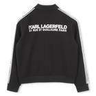 Sweatjacke mit Taschen KARL LAGERFELD KIDS 
                    JUNGE