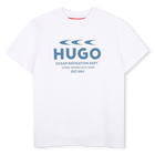 T-Shirt mit kurzen &Auml;rmeln HUGO 
                    JUNGE