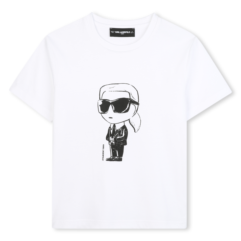 Kurz&auml;rmeliges T-Shirt KARL LAGERFELD KIDS 
                        JUNGE