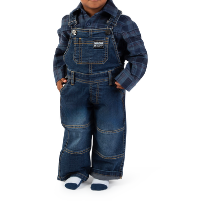 Kariertes Hemd aus Twill TIMBERLAND JUNGE