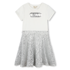 Kleid mit Paillettenrock MICHAEL KORS 
                    M&Auml;DCHEN
