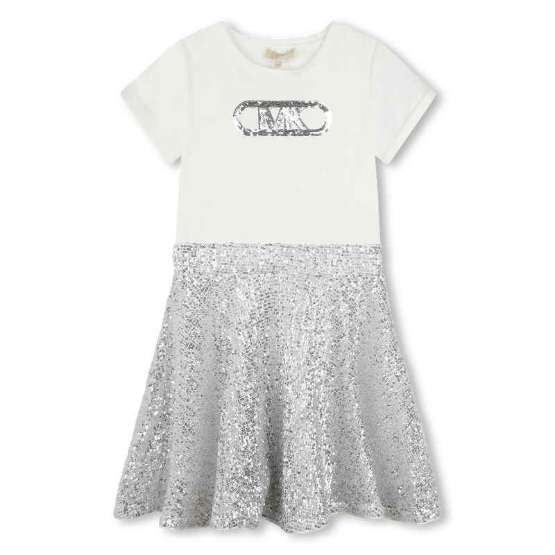 Kleid mit Paillettenrock MICHAEL KORS 
                        M&Auml;DCHEN