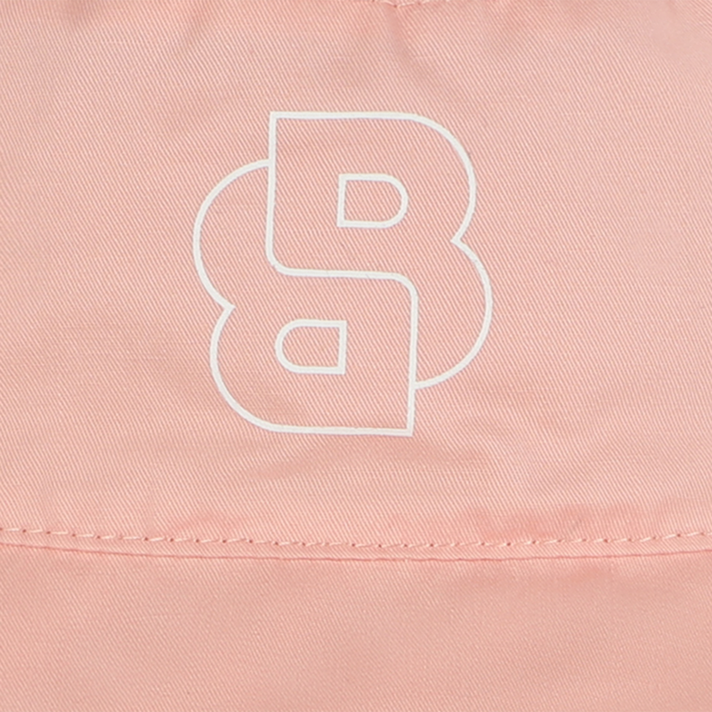 Baumwoll-Sonnenhut mit Volants BOSS 
                        M&Auml;DCHEN