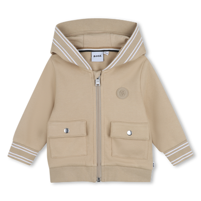 KAPUZENPULLOVER MIT REISSVERSCHLUSS BOSS JUNGE