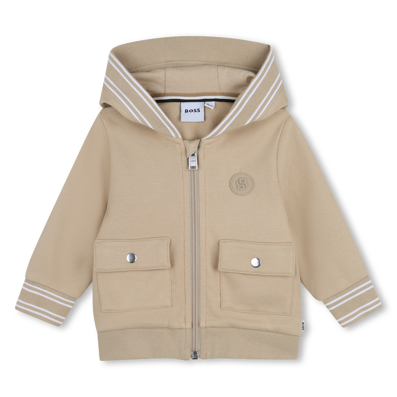 KAPUZENPULLOVER MIT REISSVERSCHLUSS BOSS 
                        JUNGE