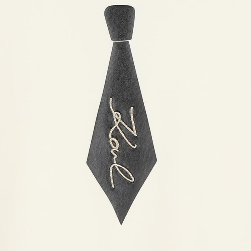 Oberteil mit Krawattenmotiv KARL LAGERFELD KIDS 
                        M&Auml;DCHEN