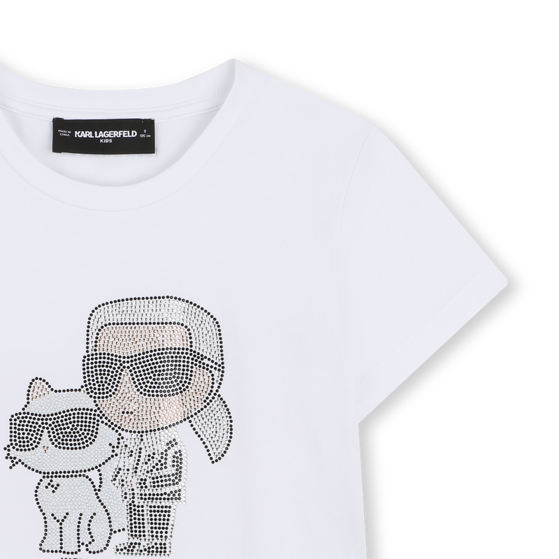 KURZÄRMELIGES T-SHIRT KARL LAGERFELD KIDS 
                        MÄDCHEN