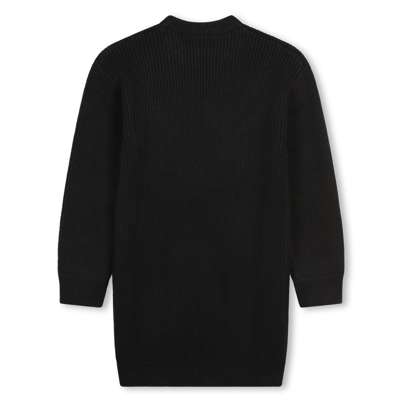 Pulloverkleid mit Nieten HUGO 
                        M&Auml;DCHEN