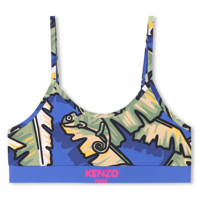 Bikini mit Palmenmuster KENZO KIDS M&Auml;DCHEN