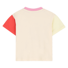 T-shirt mit gl&auml;nzendem print KENZO KIDS 
                    M&Auml;DCHEN