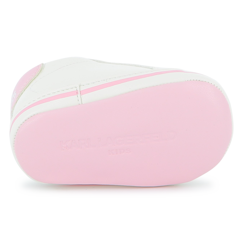 Kunst-Sneaker KARL LAGERFELD KIDS 
                        M&Auml;DCHEN