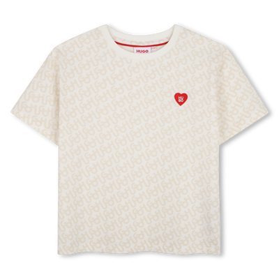 T-Shirt mit kurzen &Auml;rmeln HUGO M&Auml;DCHEN