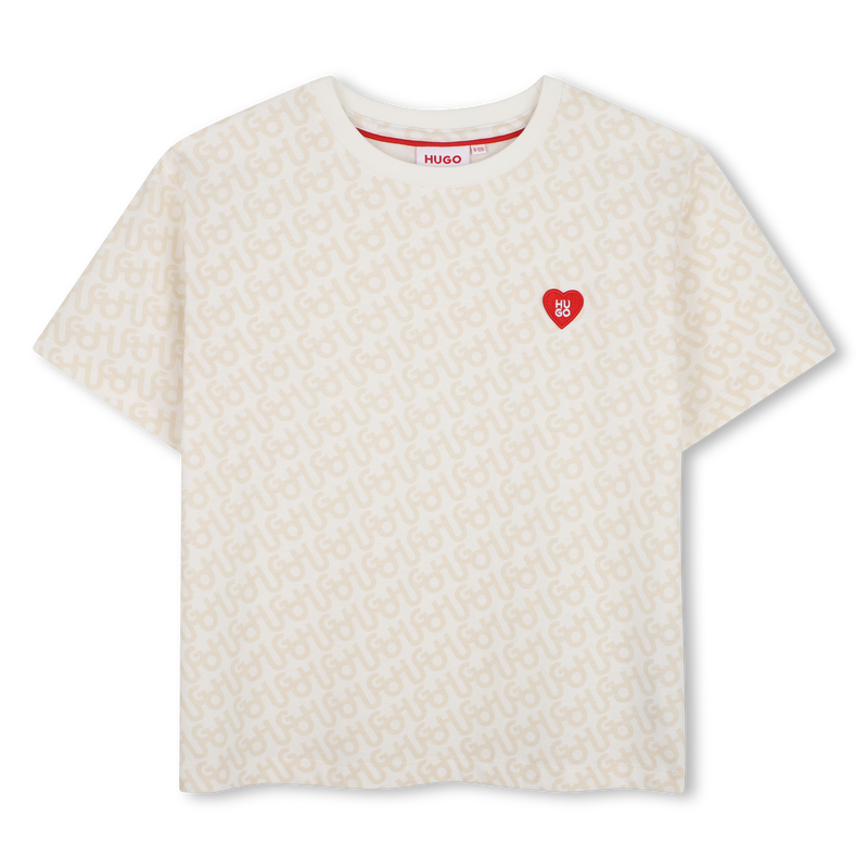 T-Shirt mit kurzen &Auml;rmeln HUGO 
                        M&Auml;DCHEN