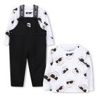Set aus Overall und T-Shirt KARL LAGERFELD KIDS 
                    JUNGE