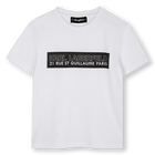 Kurz&auml;rmeliges T-Shirt KARL LAGERFELD KIDS 
                    JUNGE