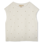 Festliches Baumwoll-T-Shirt MICHAEL KORS 
                    M&Auml;DCHEN