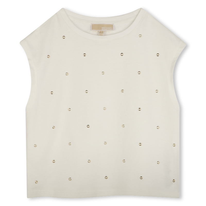 Festliches Baumwoll-T-Shirt MICHAEL KORS 
                        M&Auml;DCHEN